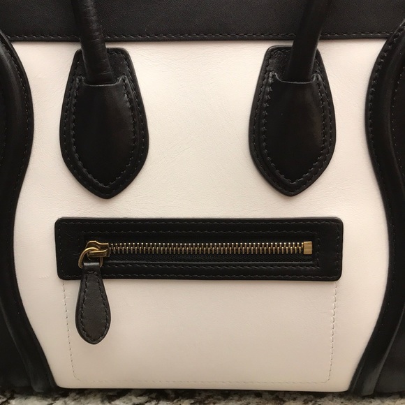 celine micro tricolor luggage tote - Picture 7 of 8
